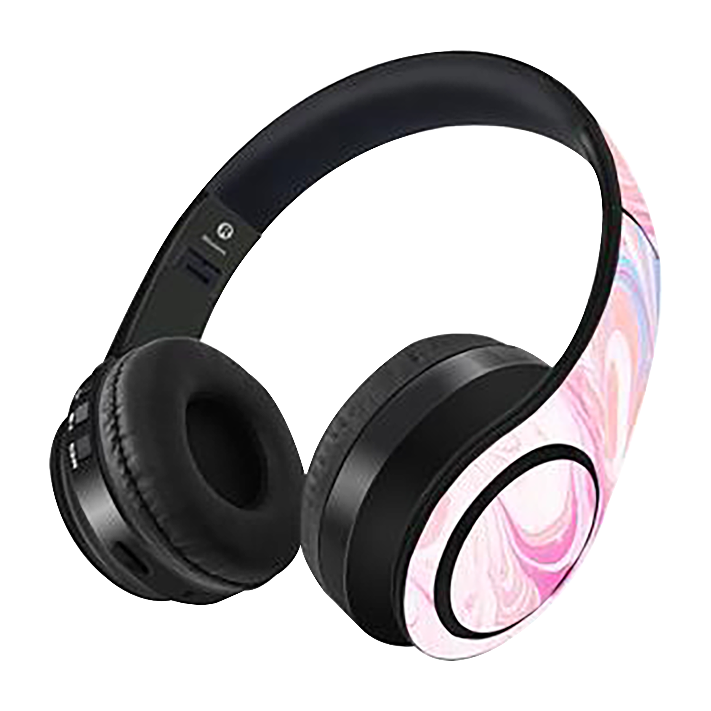 Macmerise Marble Petal Decibel On-Ear Passive Noise Cancellation Wireless Headphone with Mic (Bluetooth 5.0, SODCIBLSM2454, Multicolor)_1