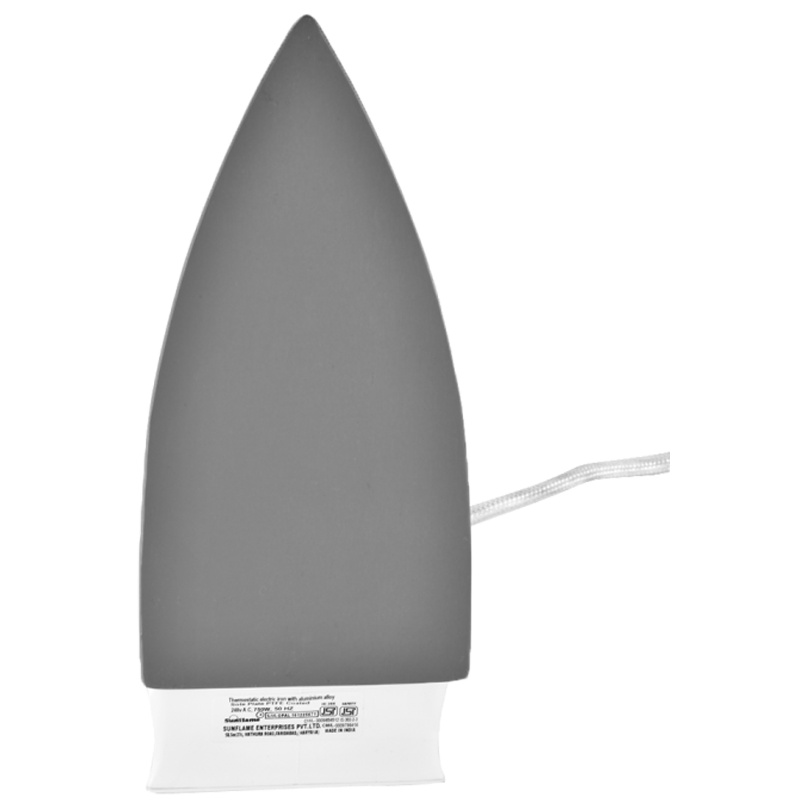 Sunflame Opal 750 Watts Dry Iron (Light weight, White)_2