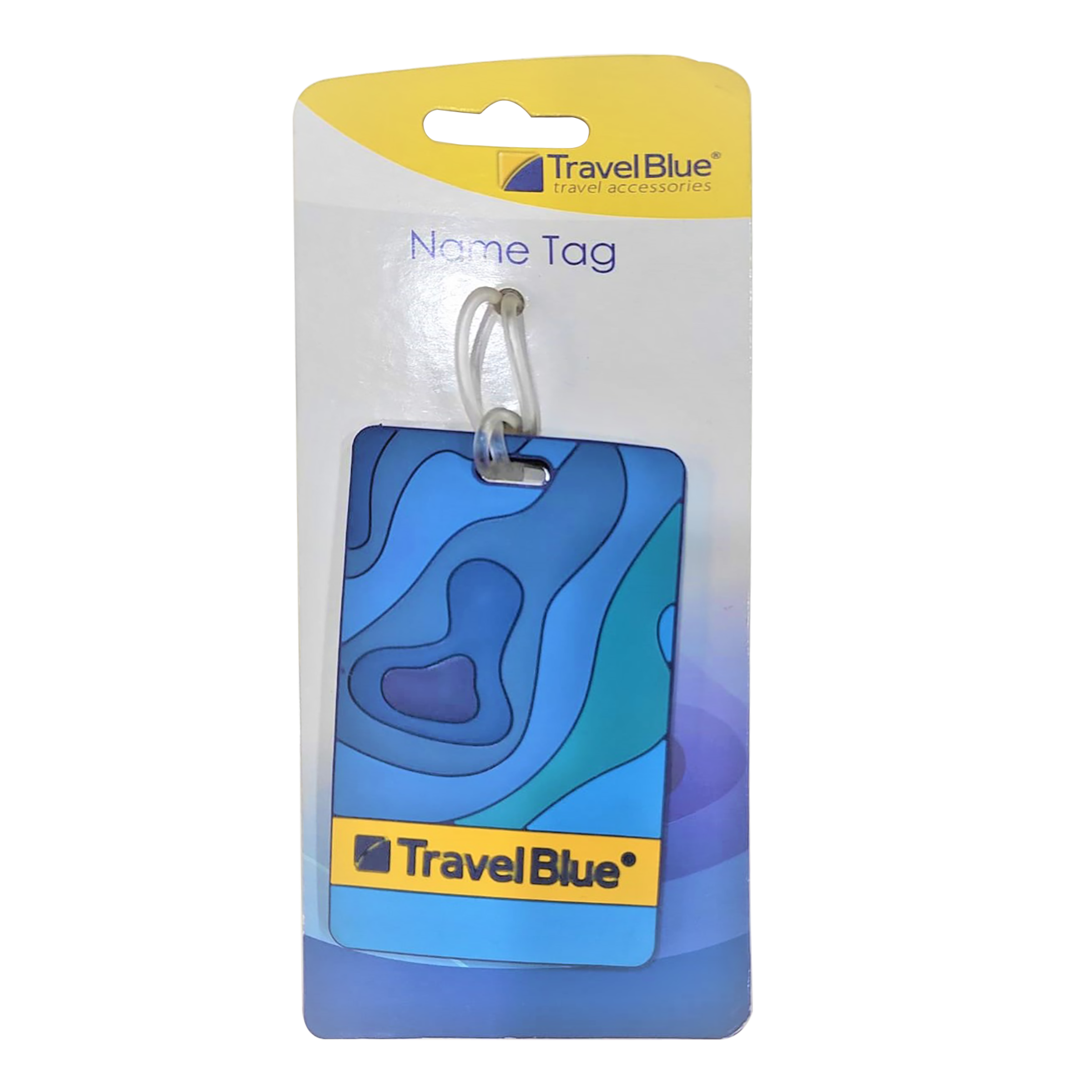 Buy Travel Blue Map Luggage Tags (Personal Details Concealed