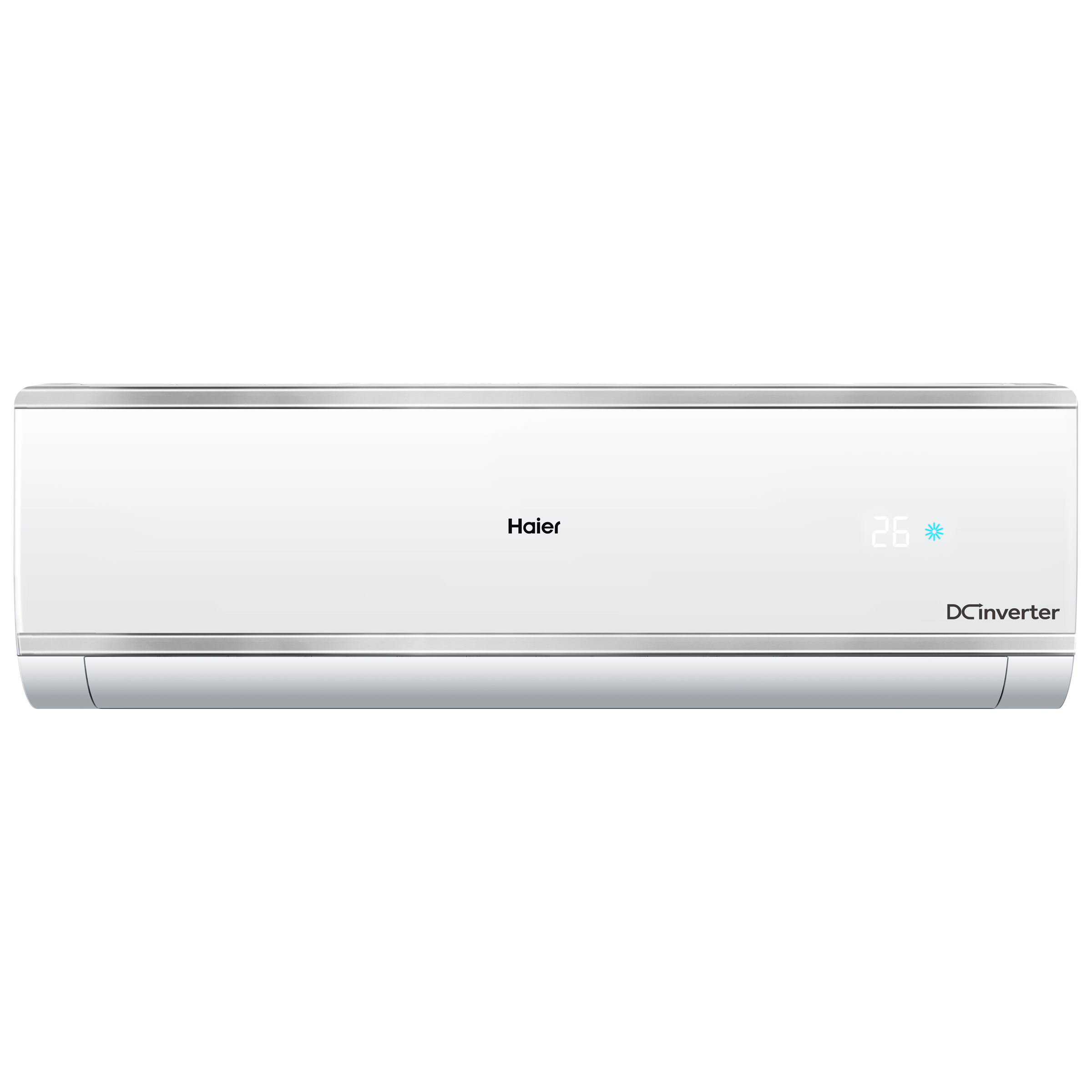 

Haier Cleancool+ 1.5 Ton 4 Star Inverter Split AC (5-in-1 Convertible, 4 Way Swing, Copper Condenser, HSU18C-NDSS4B, White), No color