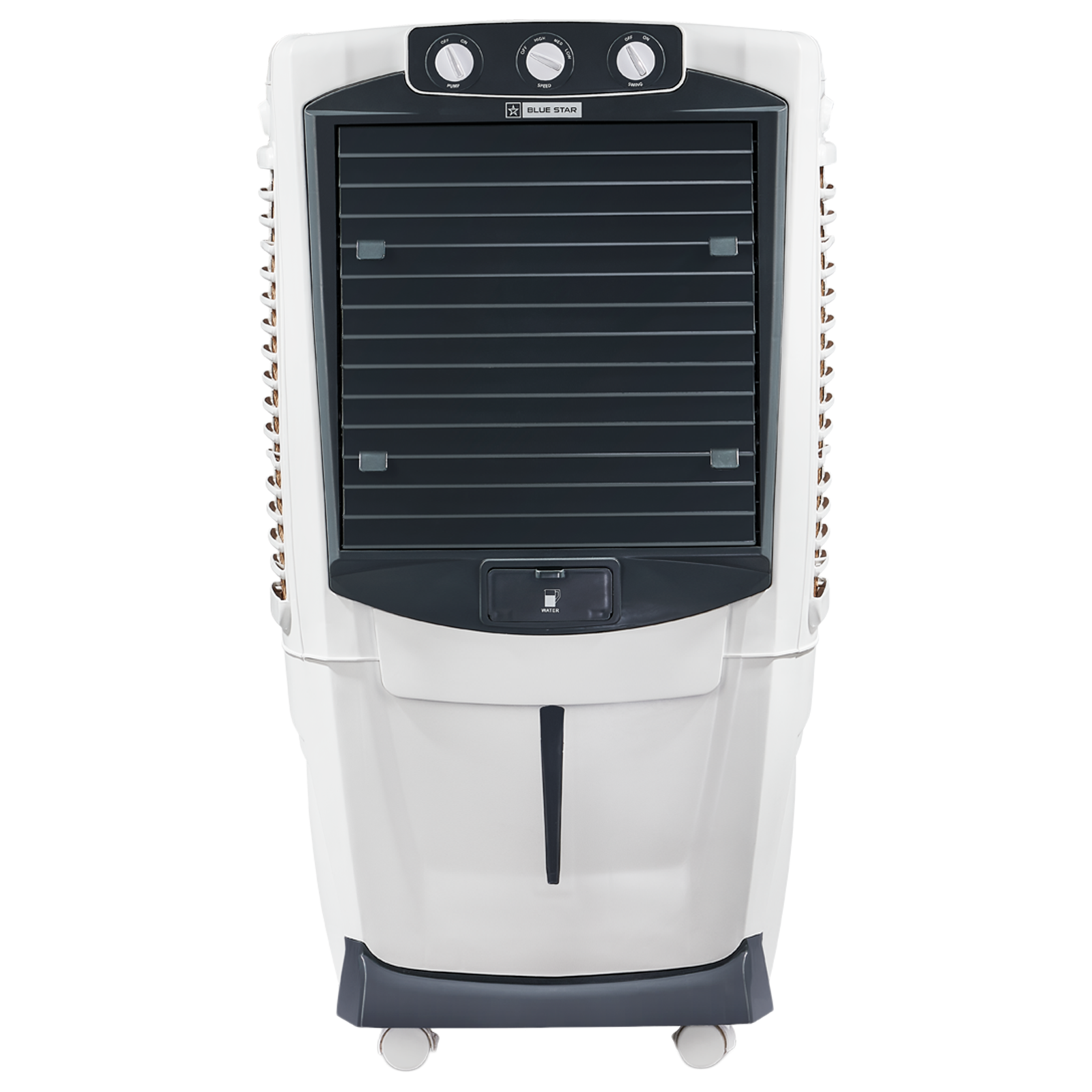 Blue Star Aura 60 Litres Desert Air Cooler (Anti-Microbial, DA60PMC, White/Grey)