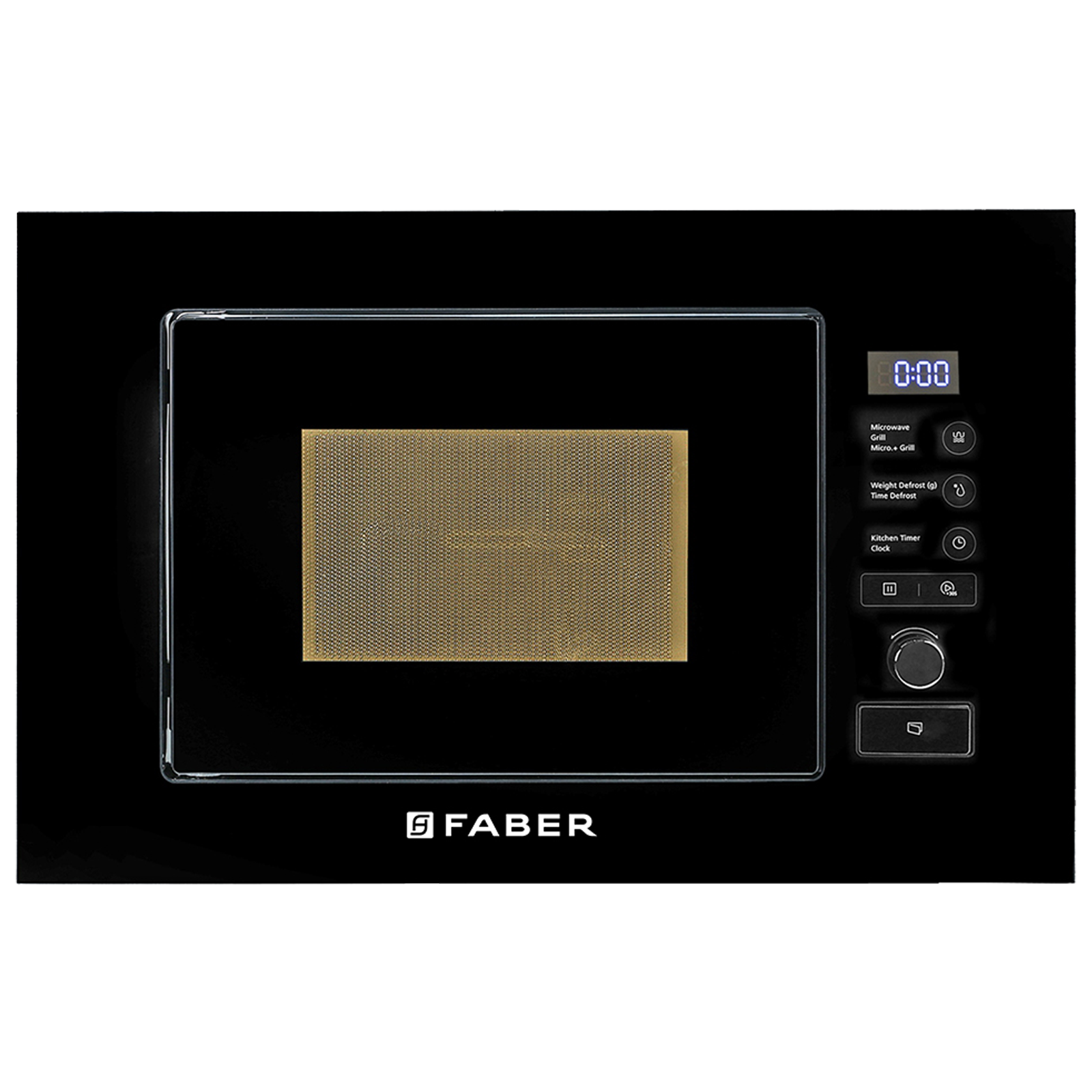 Faber FMBIMNO 20 Litres Built-in Microwave Oven (Digital Timer, 131.0520.808, Black)_1