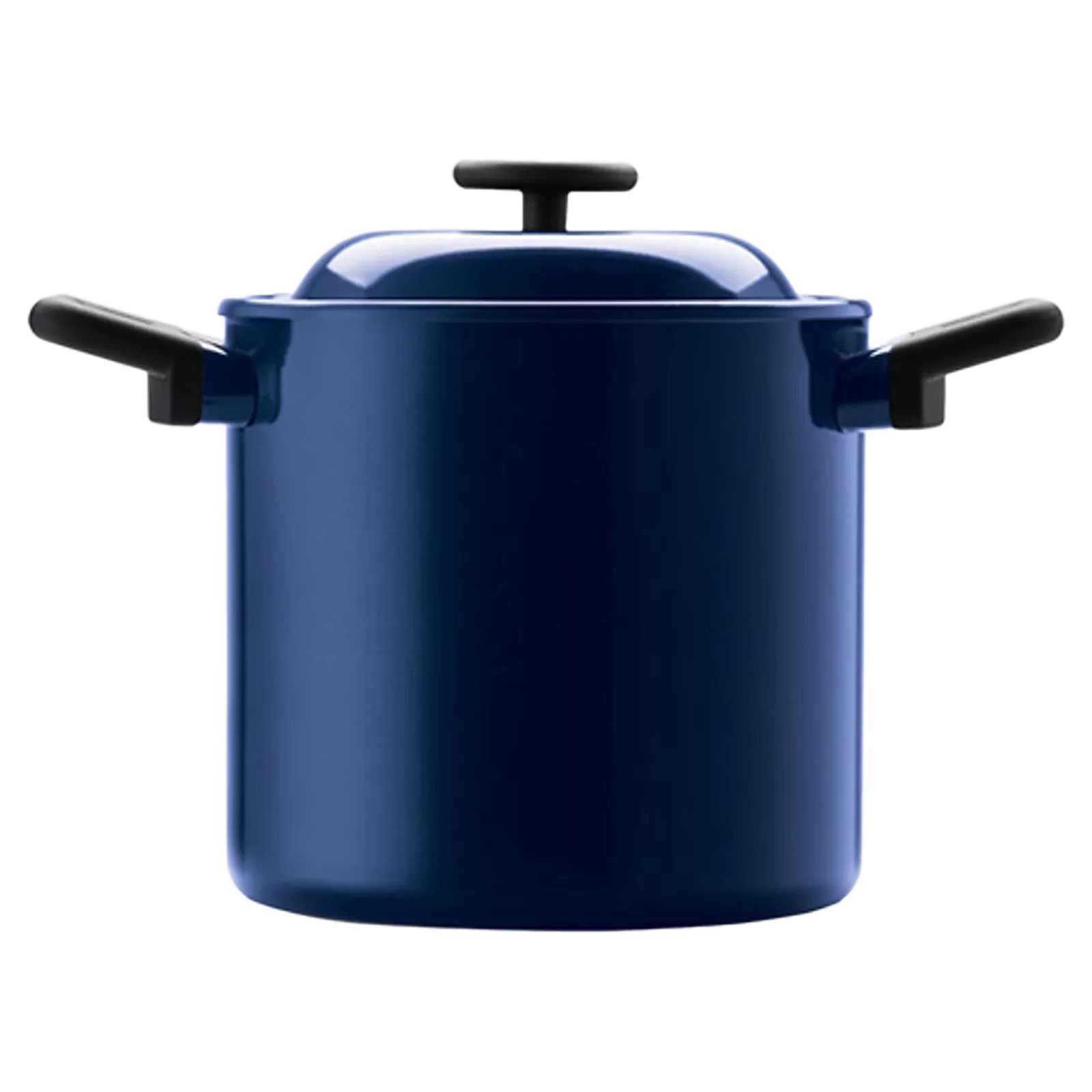 

Lock & Lock Decor Stock Pot and Lid (With Optimum Thickness and Heat Conductivity, LDE1204IH, Navy Blue), No color