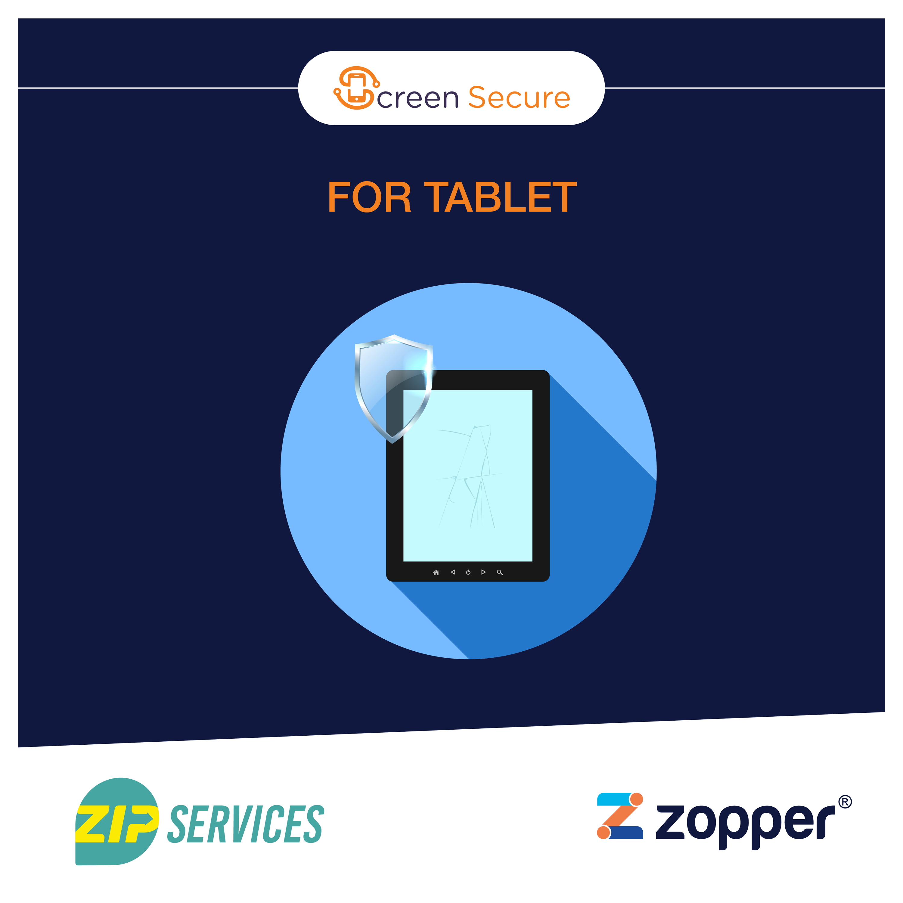 

Zopper 1 Year Screen Protection for Tablets Rs.15000 - Rs.20000, No color
