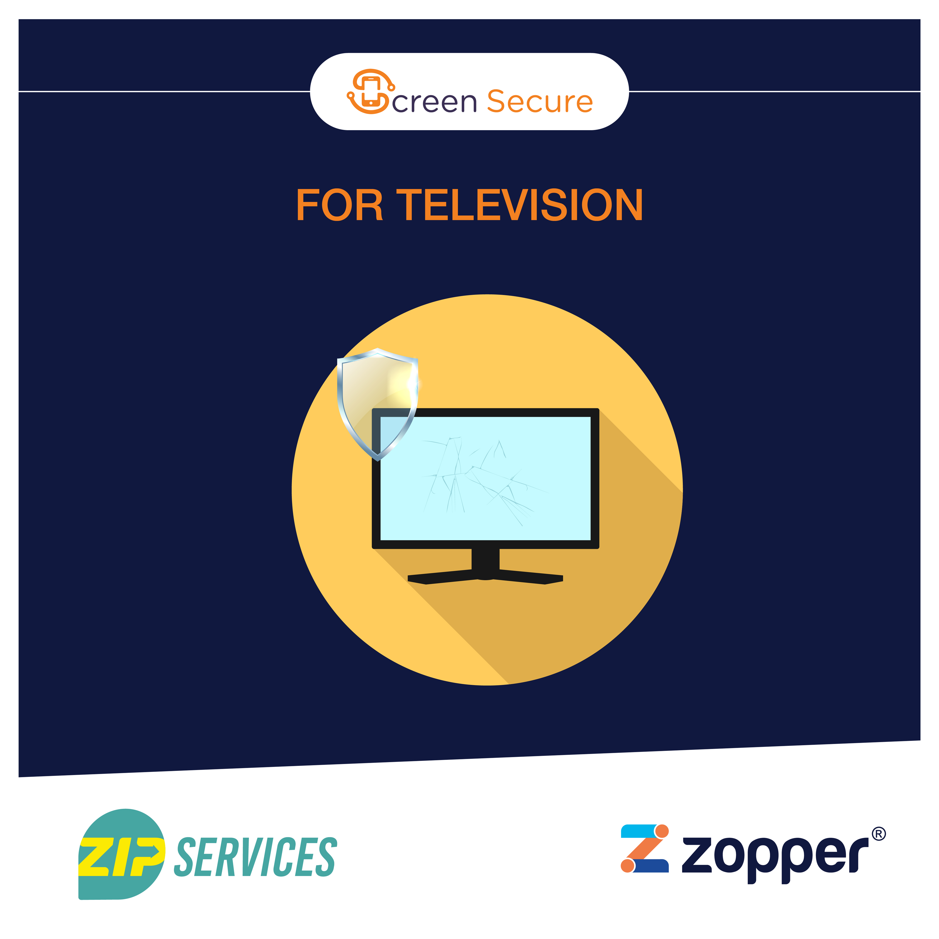 

Zopper 1 Year Screen Protection for Television Rs.200000 - Rs.225000, No color