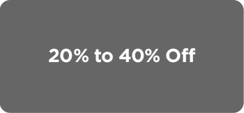 20% to 40% Off