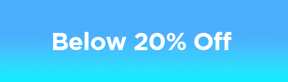 Below 20% Off