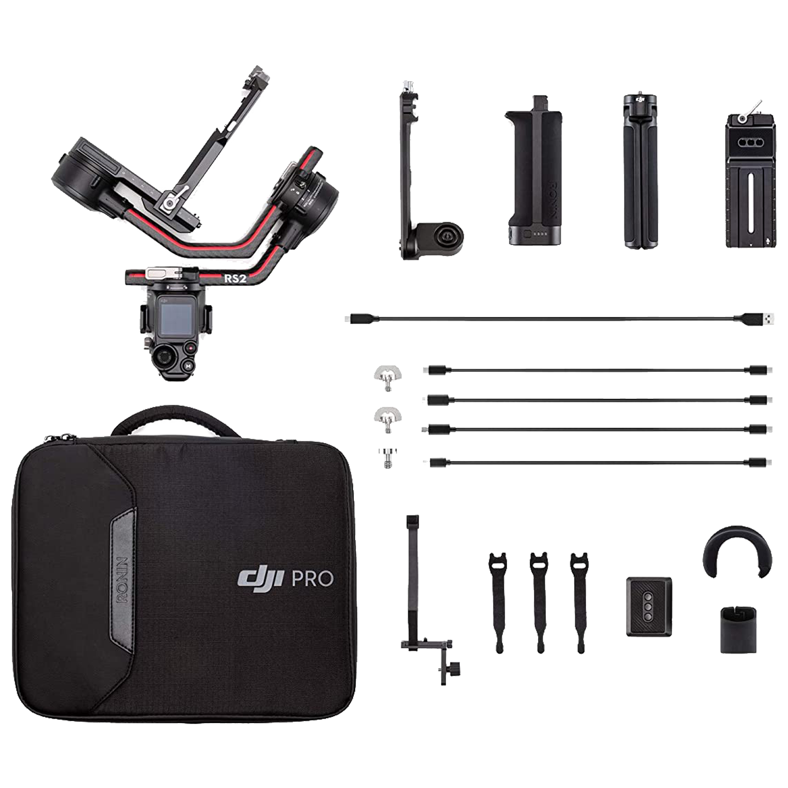 Buy DJI RS2 Gimbal For Smartphone & Camera (Camera Stabilization, po2 ...