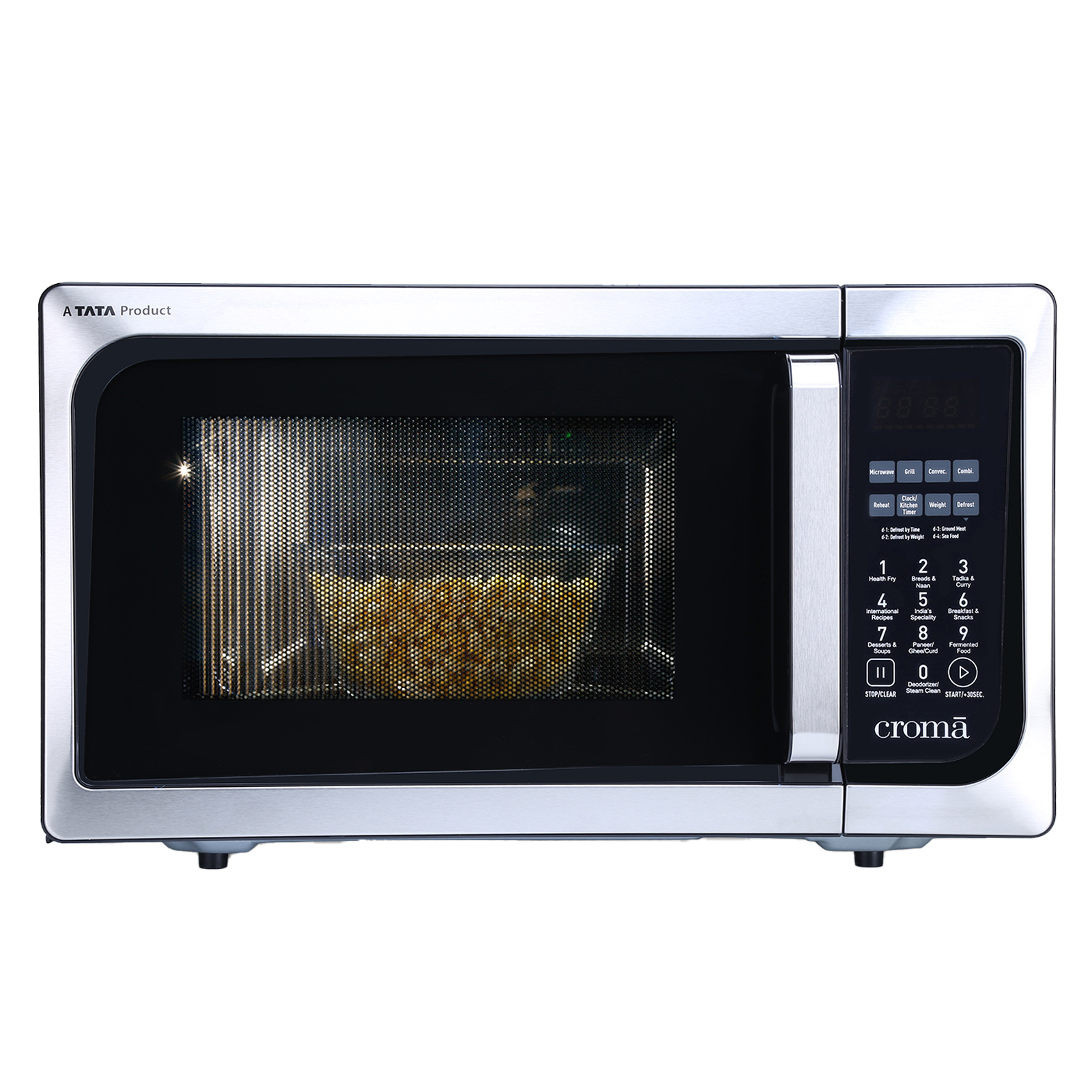 Croma 23 Litres Convection Microwave Oven (Child Lock, CRAM0151, Black)_1