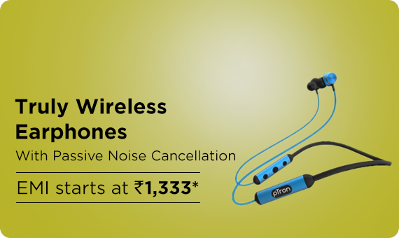 Truly Wireless Earphones with Passive Noise Cancellation