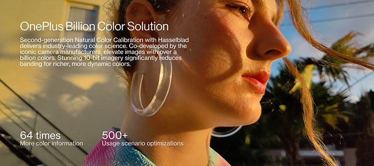 OnePlus Billion Color Solution