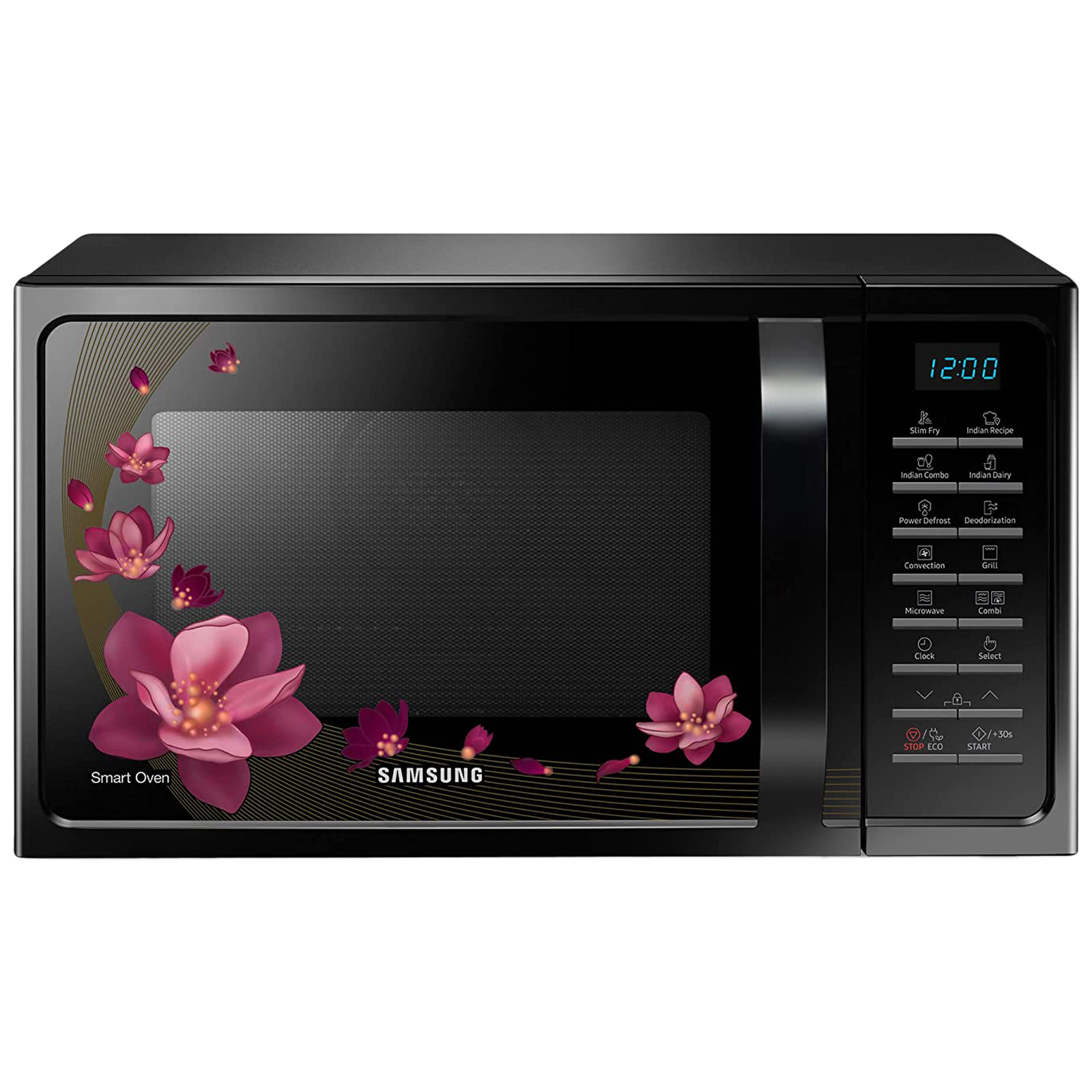Samsung 28 Litres Convection Microwave Oven (Slim Fry Technology, MC28H5025VP/TL, Black)_1