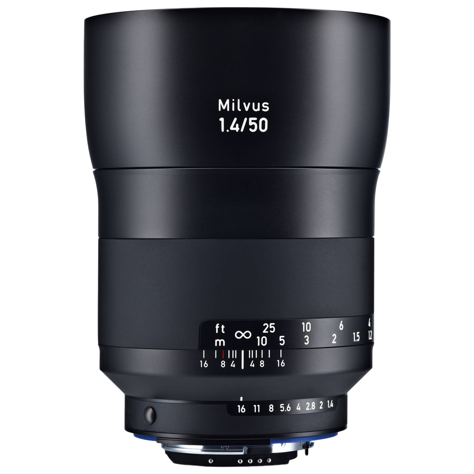 

ZEISS Milvus 50 mm f/1.4 f/16 Standard Lens (Filter Thread M67 x 0.75, 000000-2096-556, Black), No color