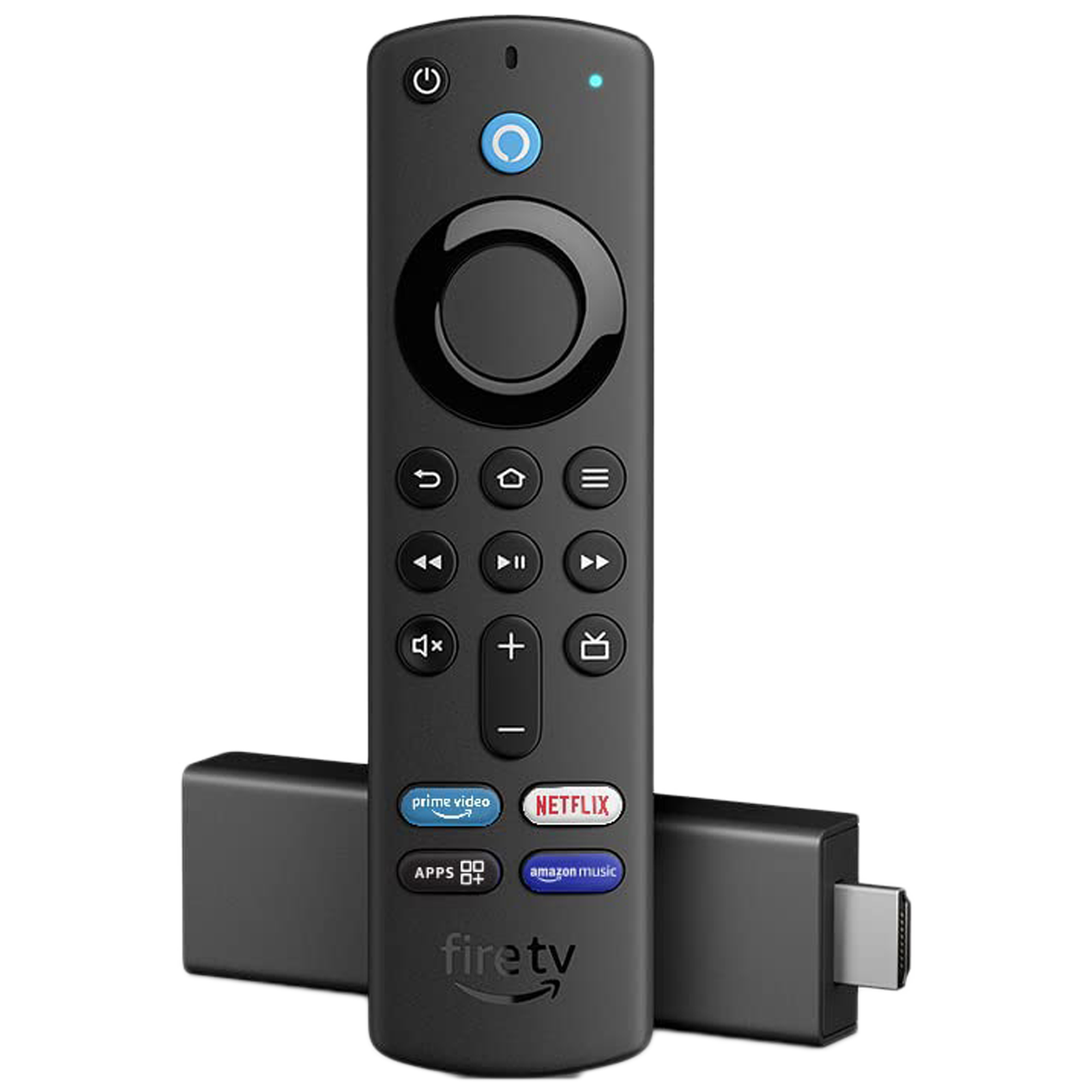 Amazon Fire TV Stick 4K with Alexa Voice Remote 3rd Gen (Dolby Vision and Atmos Support, B08XVZRR21, Black)