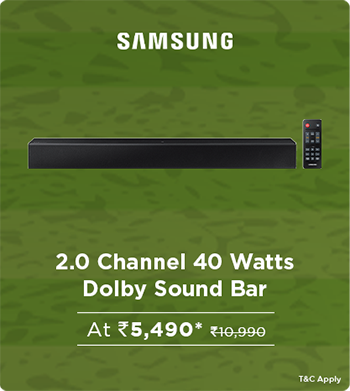 Samsung 2.0 Channel 40 Watts Dolby Sound Bar