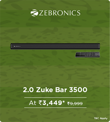 Zebronics 2.0 Zuke Bar 3500