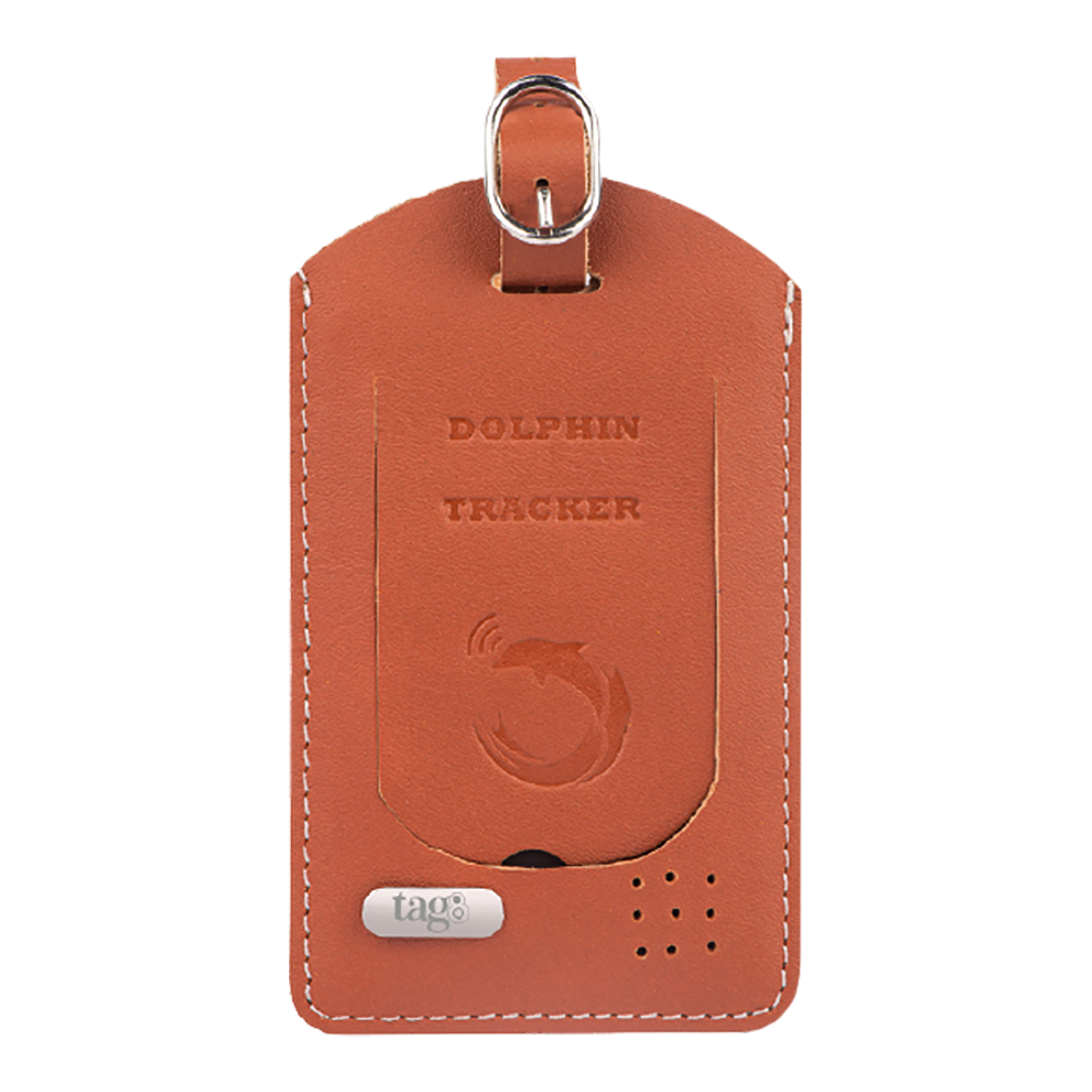 Tag8 Dolphin Smart Tracker (Anti-Lost Alarm System, 800035, Brown)_1
