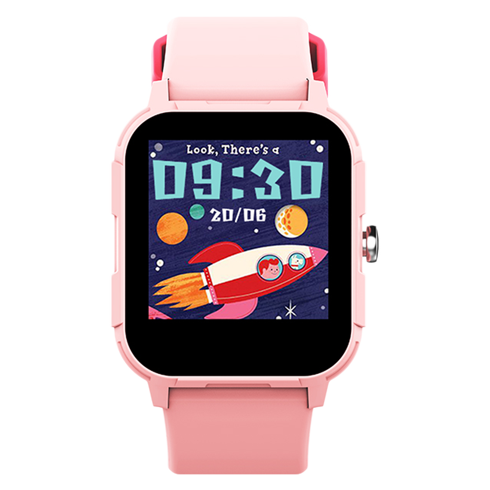 

Inbase Urban Fab Smart Watch (Bluetooth, 35.56mm) (4 Inbuilt Games, IB-1667, Pink, Silicone Band), No color