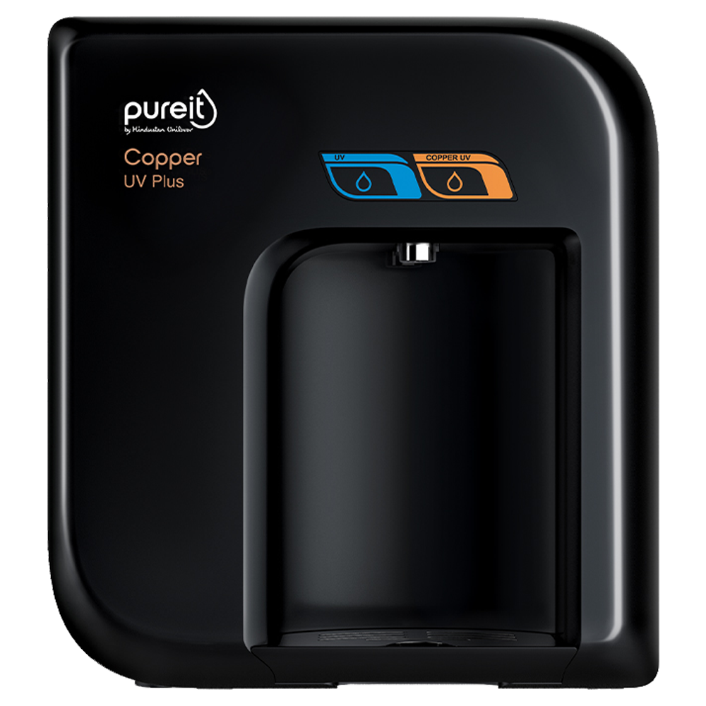 Pureit Copper UV Plus Electrical Water Purifier (High Intensity UV Chamber, WCUV500, Black)