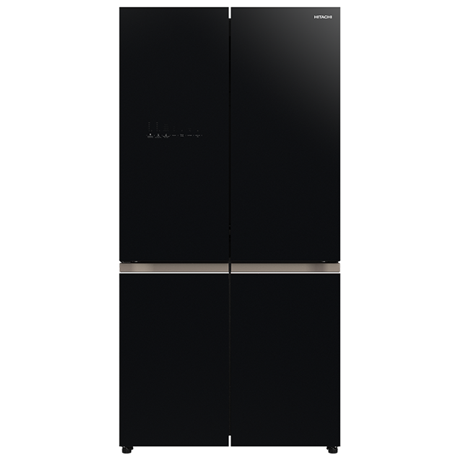 

Hitachi 638 Litres Frost Free Inverter Side-by-Side Refrigerator (InverterXDual Fan Cooling Technology, R-WB640VND0, Black), No color