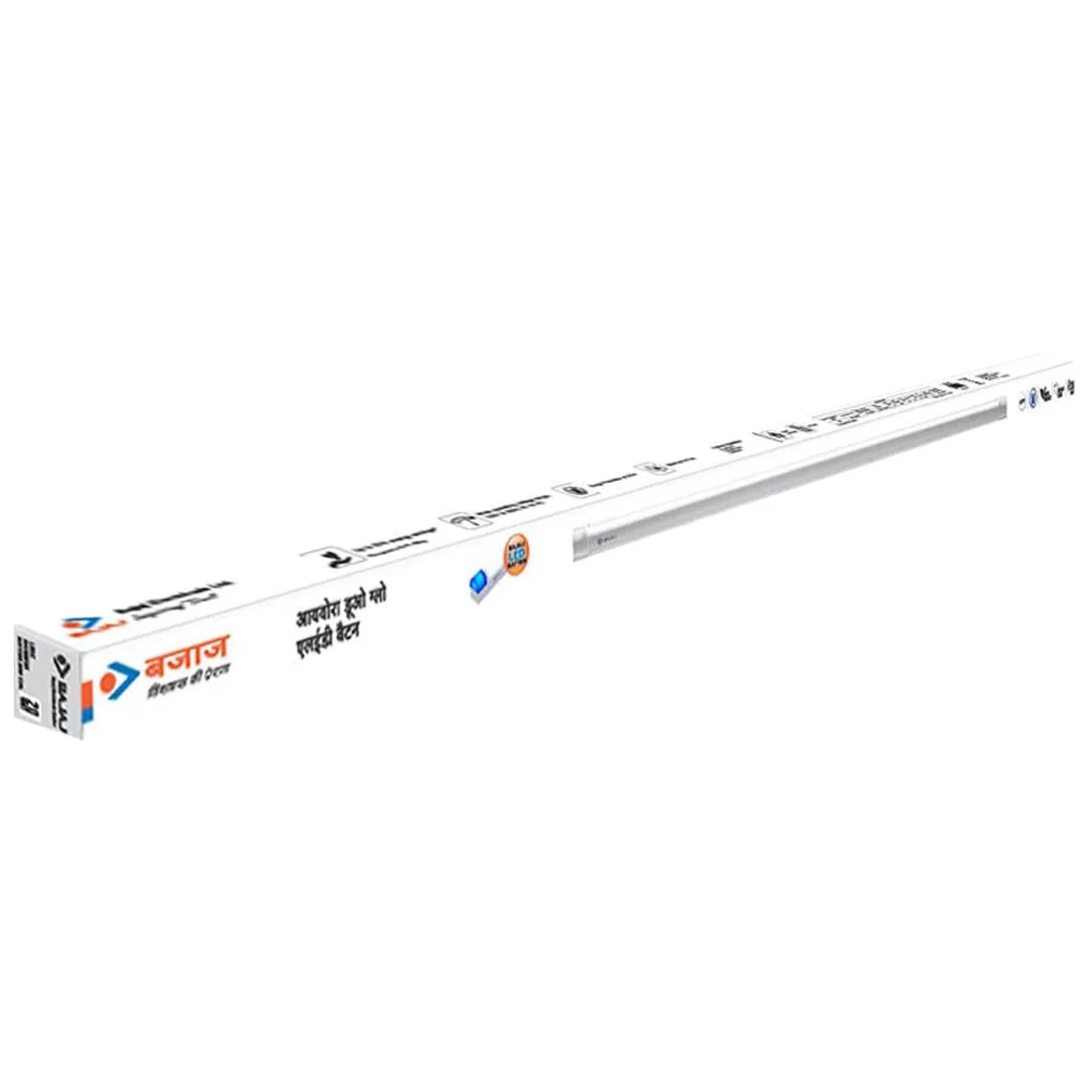 

Bajaj Ivora Duo Glow Batten 20 Watts LED Tube Light (Surge Protection, 830411, White), No color