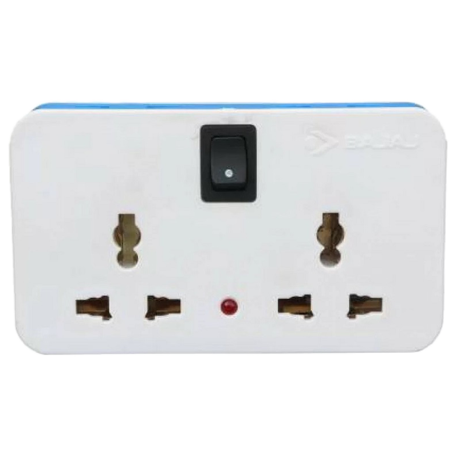 

Bajaj 4 Way 6 Amps 3-Pin Multi Plug Adapter (Sleek And Ergonomic Design, 11004, White), No color