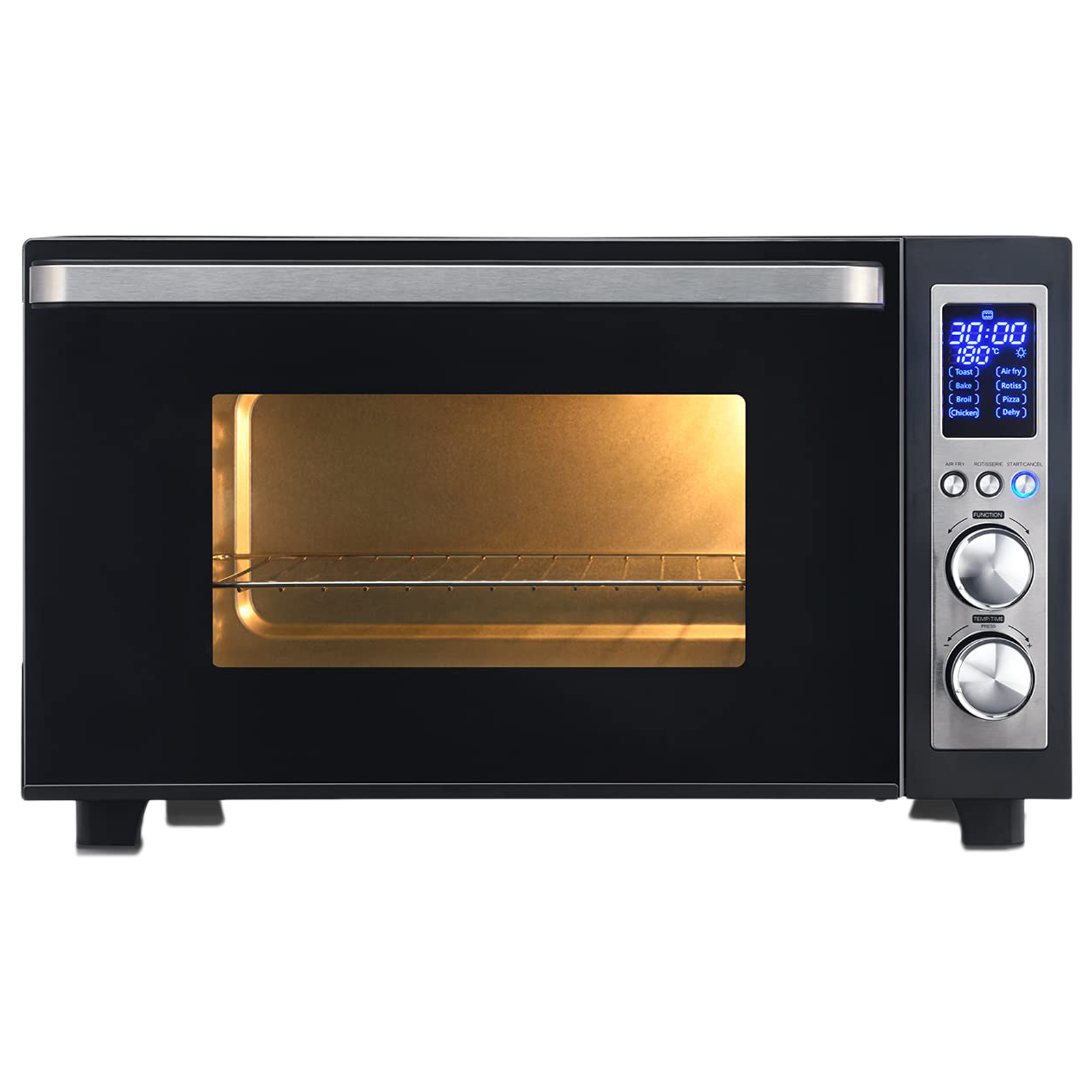 Usha Calypso 30 Litres Oven Toaster Grill (Turbo Convection, OTGW30DRC, Black)