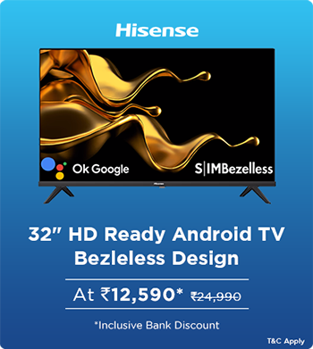 Hisense 32" HD Ready Android TV