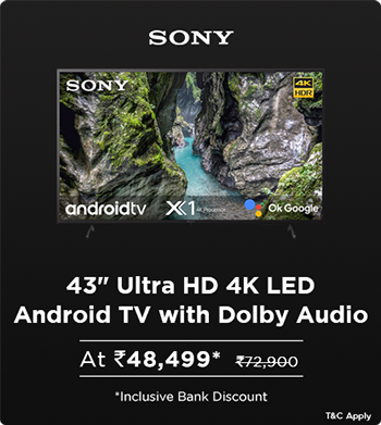Sony 43" Ultra HD TV