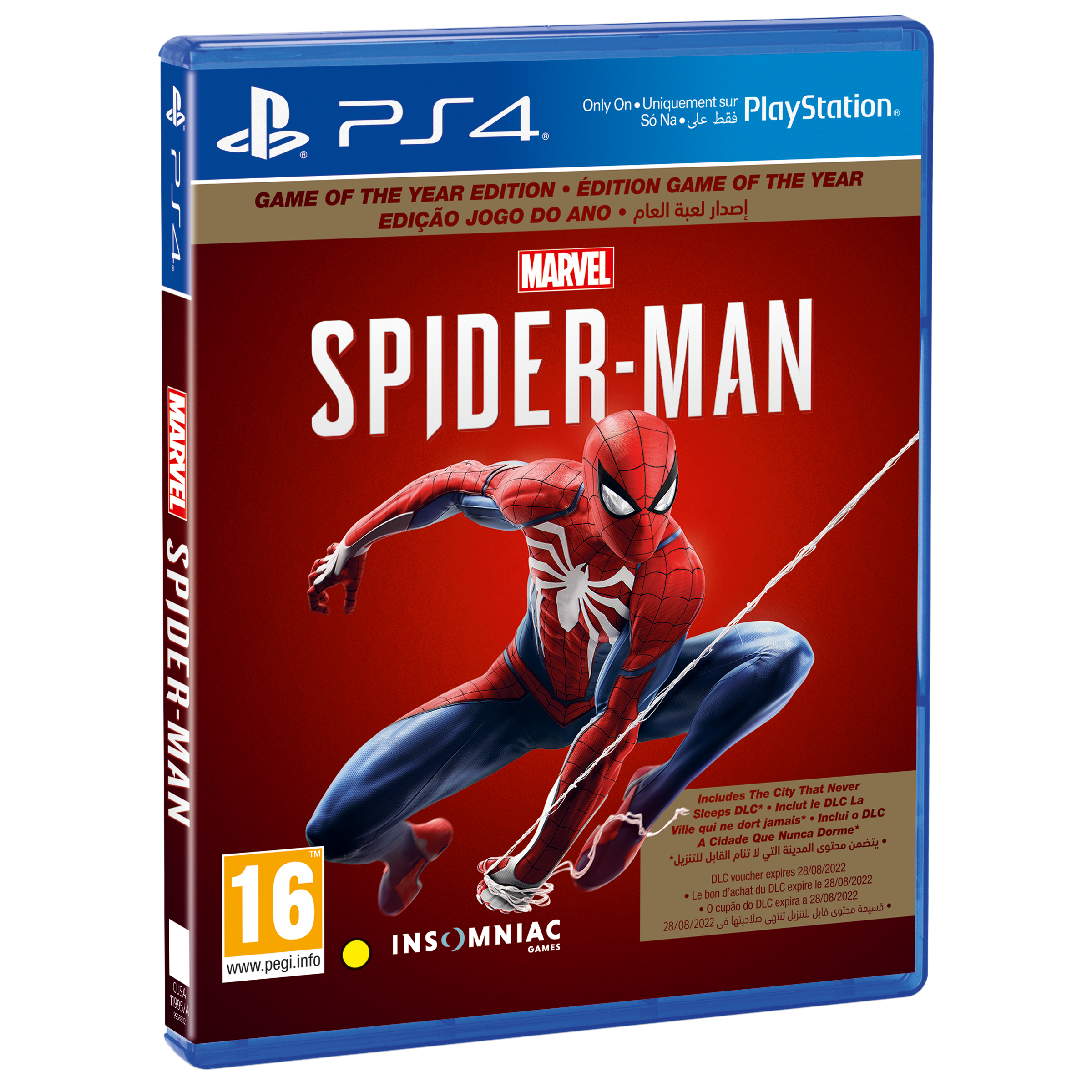 PS4 Game (Marvels Spiderman Game - Game of The Year Edition)_1