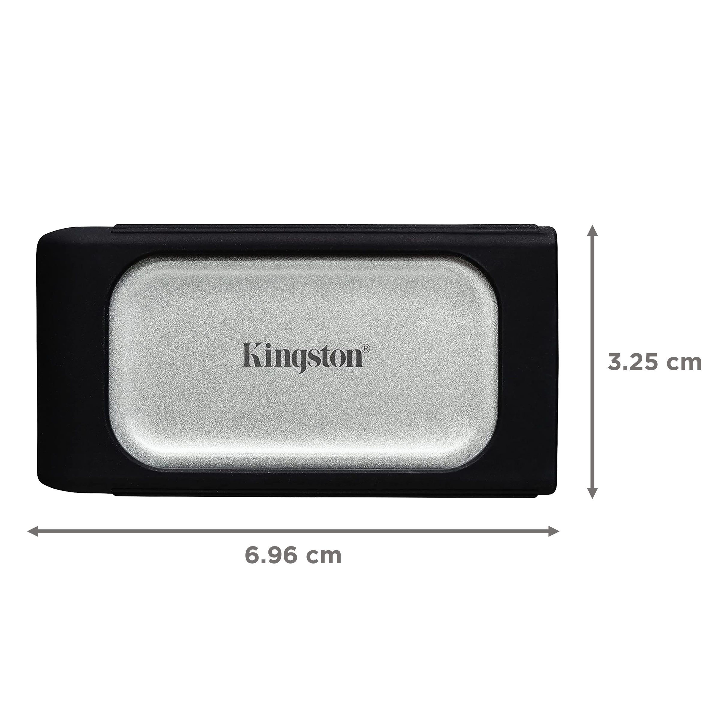Kingston XS2000 2TB USB 3.2 Solid State Drive (2000MB/s Read & Write Speed, SXS2000/2000G, Black/Grey)_2