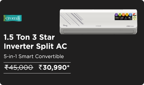 1.5 Ton 3 Star Inverter Split AC