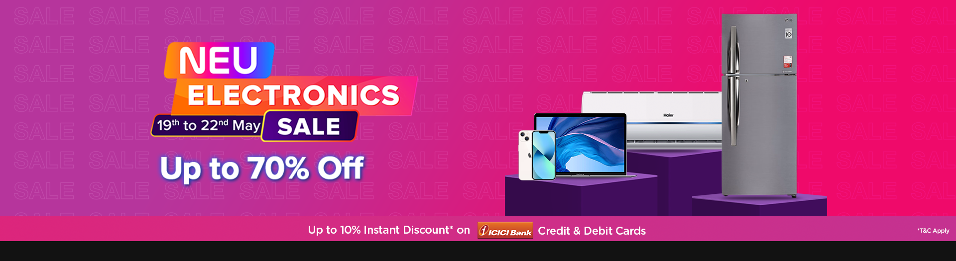 croma.com - Neu Electronics Sale – Upto 70% Off