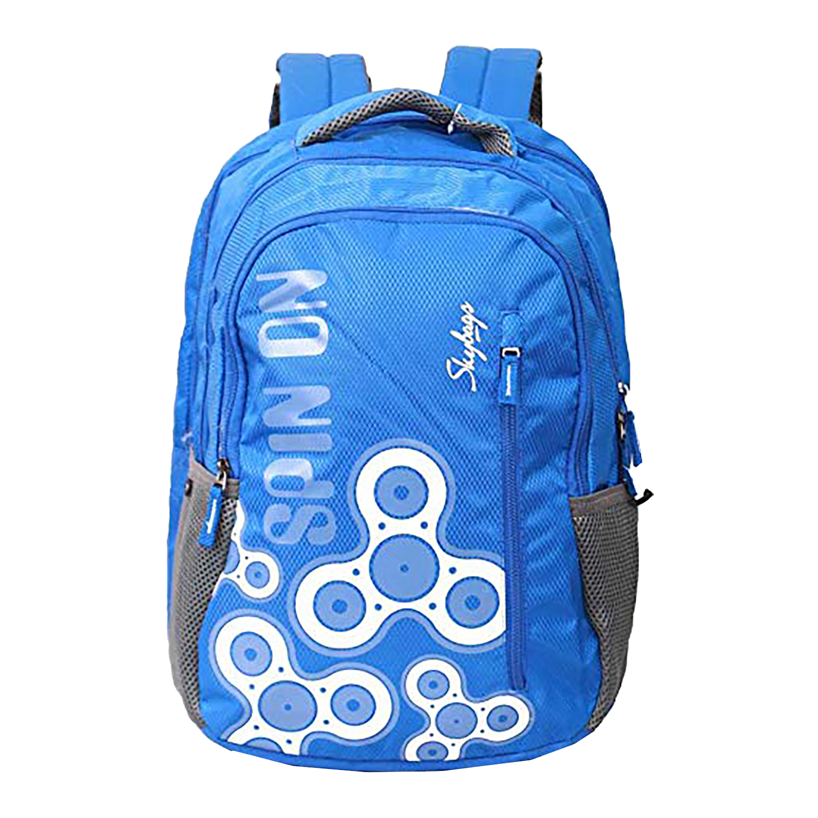 Skybags New Neon 30 Litres Polyester Backpack (3 Compartments, BPNNE8HBLU, Blue)