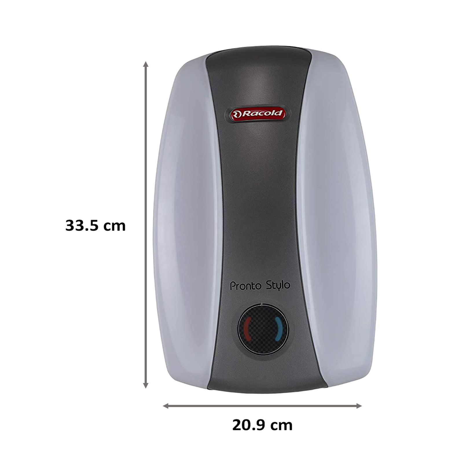 Racold Pronto Stylo 3 Litres Instant Water Geyser (4500 Watts, White)_2