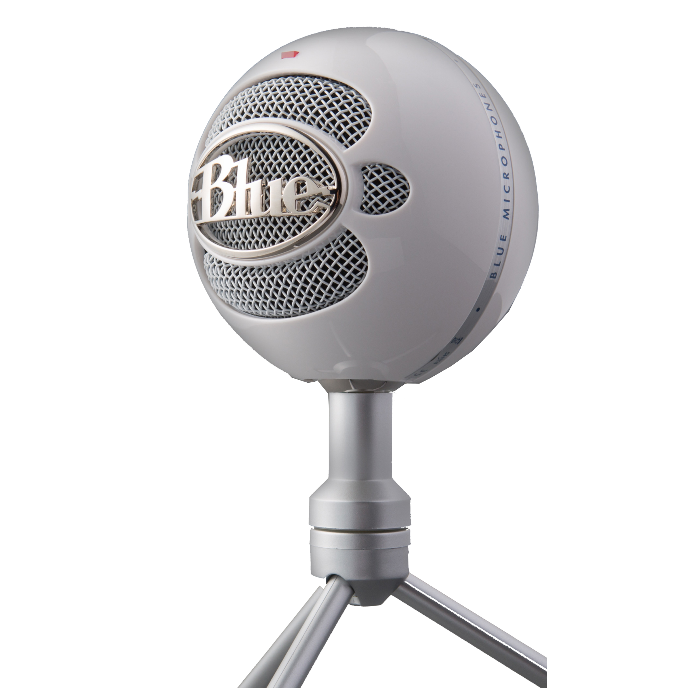 Cuerpo panorama Discreto Buy Logitech Blue Snowball iCE Tripod Mount Wired Condenser Microphone  (Cardioid Pickup Pattern, 988-000454, White) Online - Croma