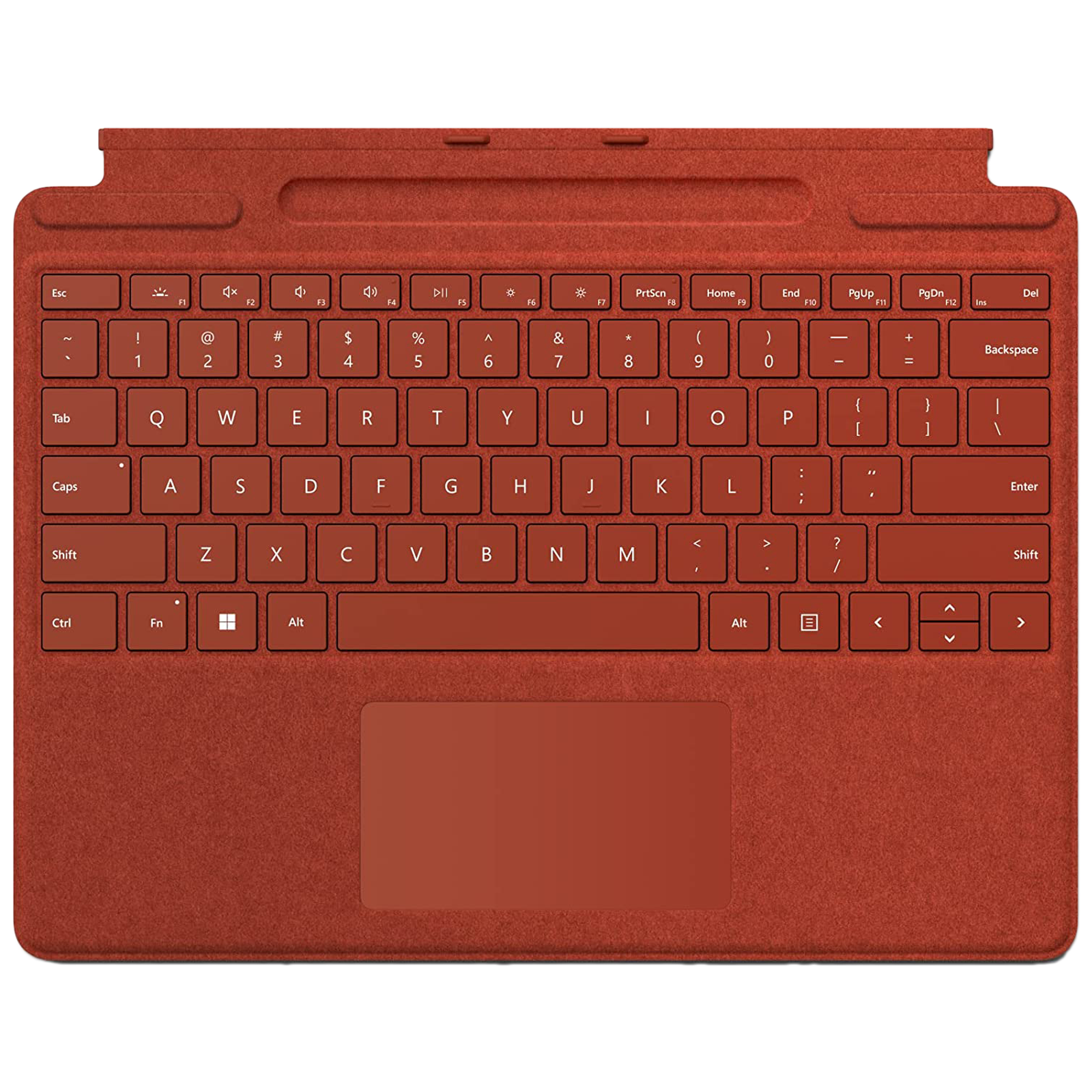 Microsoft Pro 8 Wi-Fi Keyboard (8XA-00094, Poppy Red)_1
