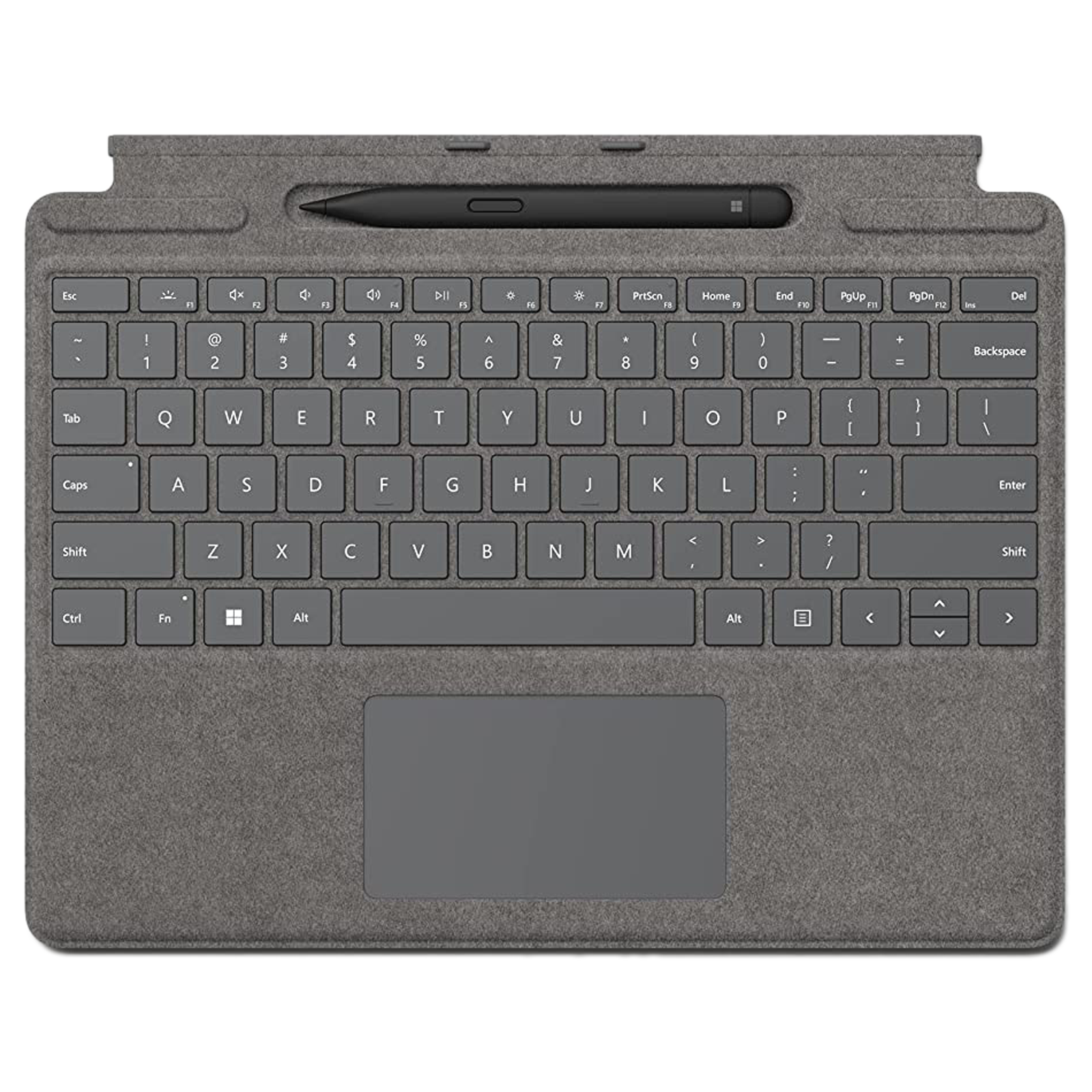 

Microsoft Pro 8 Wi-Fi Keyboard and Stylus Combo (8X6-00096, Platinum), No color