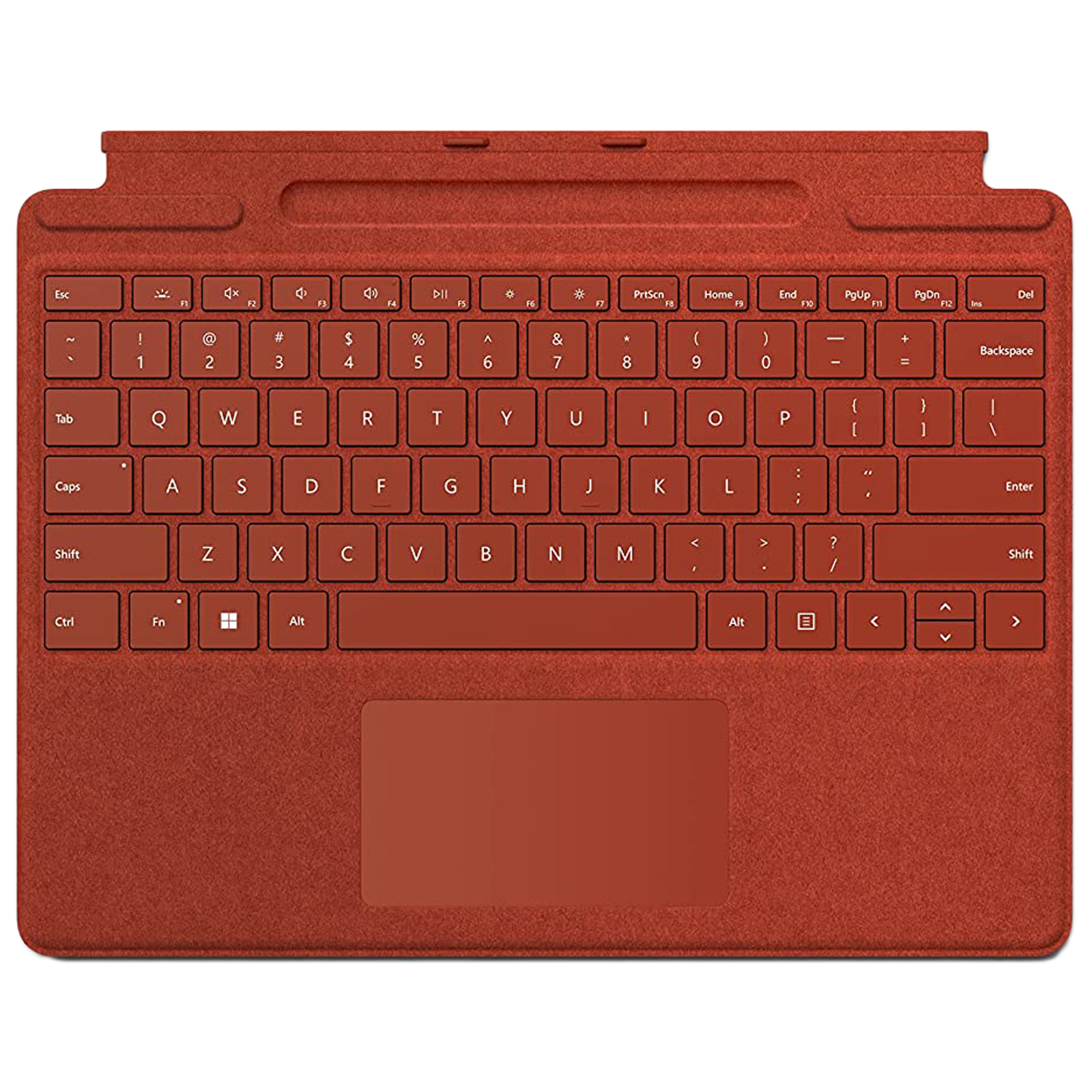 

Microsoft Pro 8 Wi-Fi Keyboard and Stylus Combo (8X6-00094, Poppy Red), No color