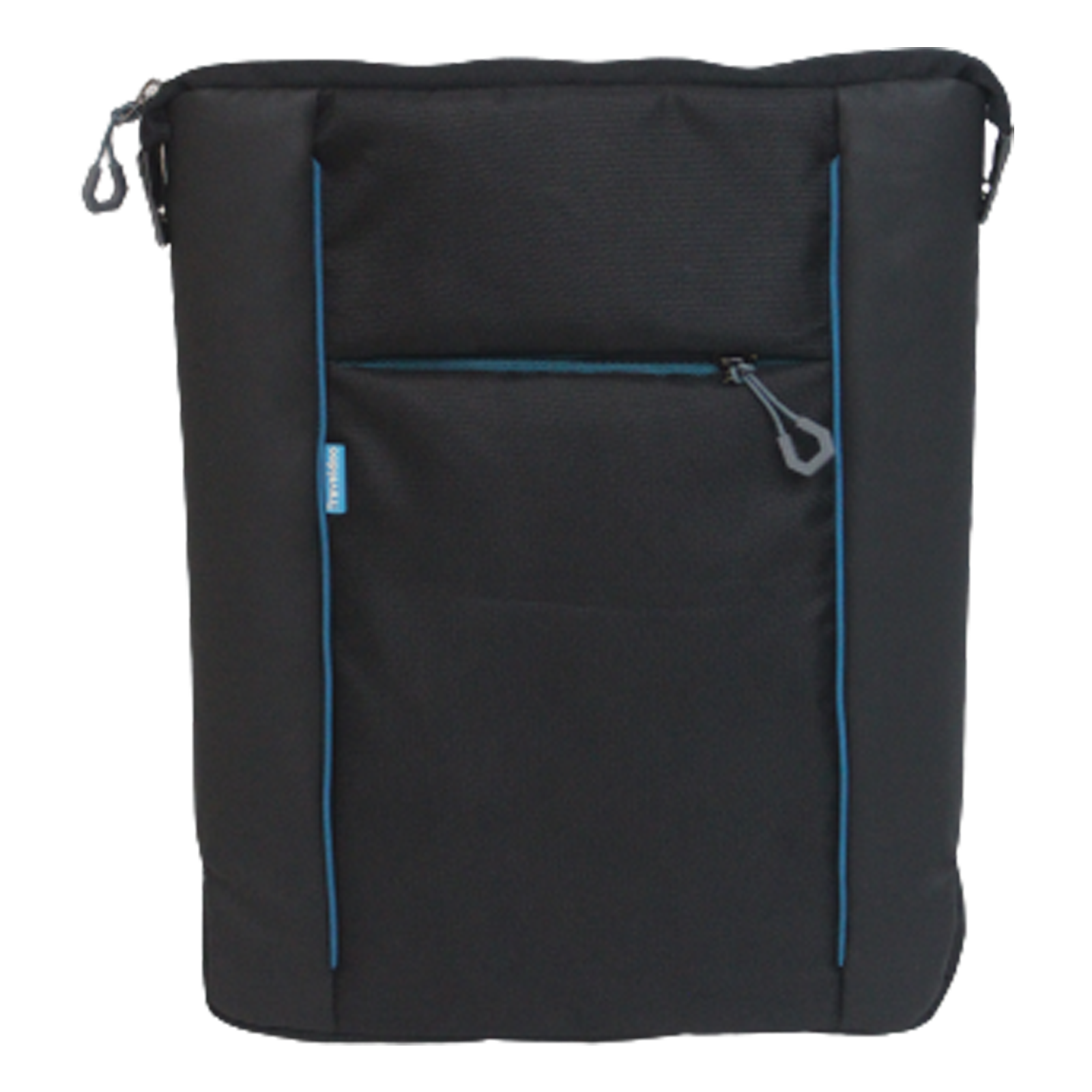 TravelDOO Tablet Crossbody Bag (Water Resistant, TCB01001, Black)