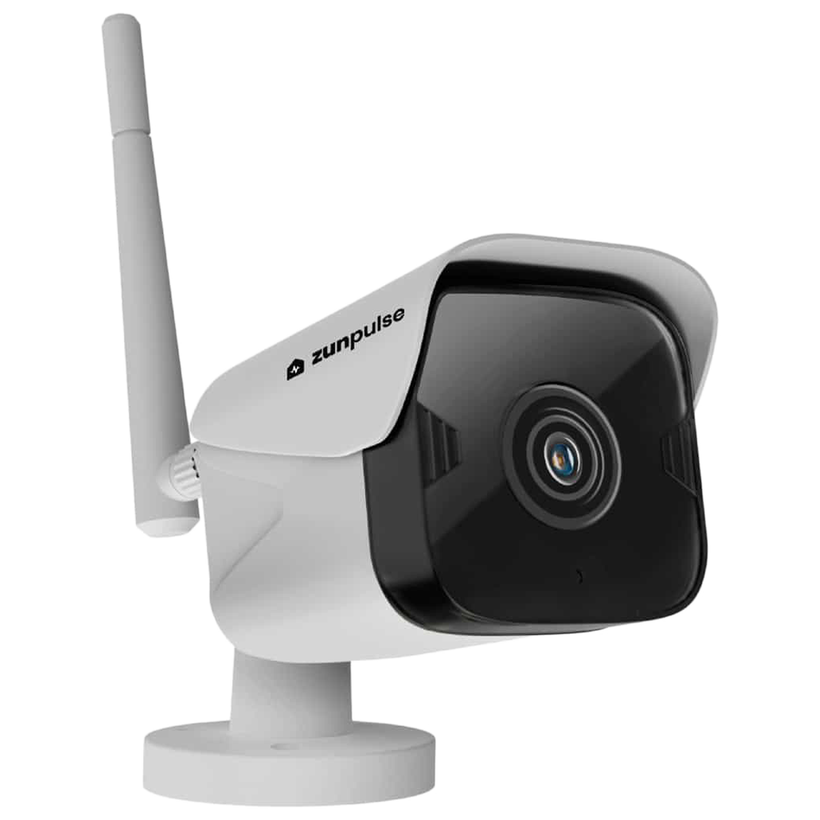 zunpulse CCTV Security Camera (Night Vision with Real-Time Monitoring, Camer - 720p, White)