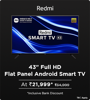 Redmi 43"  Full HD Smart TV