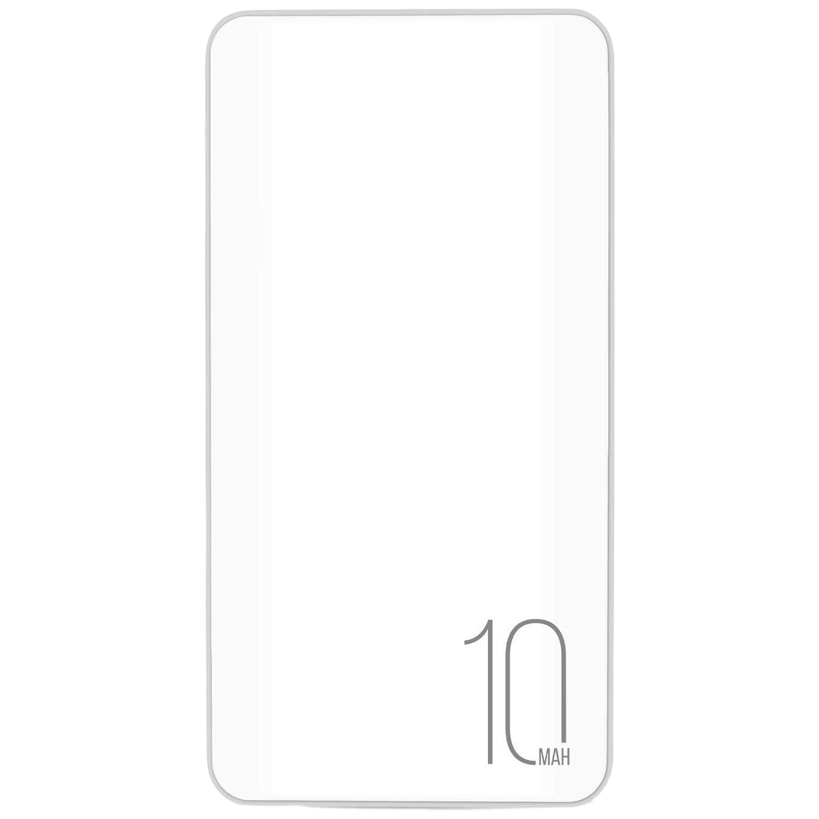 

Powerup 10000 mAh 2 Port Power Bank (Multiple Protection, PUP-3C10K-WHT, White), No color