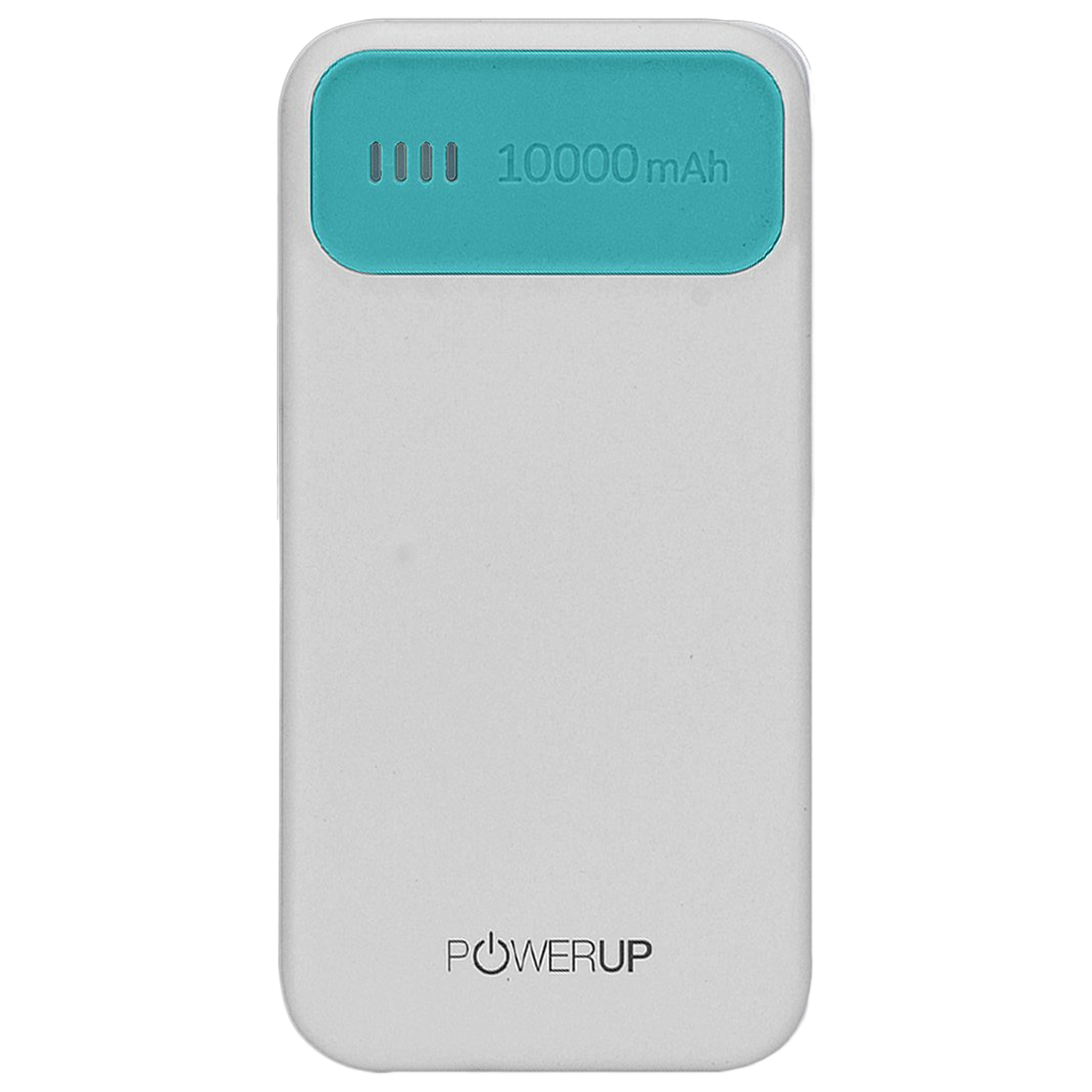 

Powerup 10000 mAh 2-Port Power Bank (Quick Charge 4X Faster, PUP-PB10KGRN, White/Green), No color