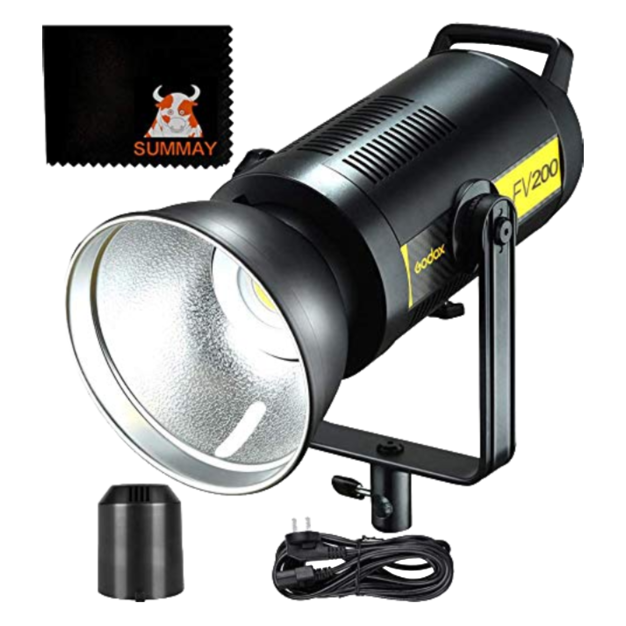 Godox Flash LED Light (High Speed Sync, FV200, Black)_1