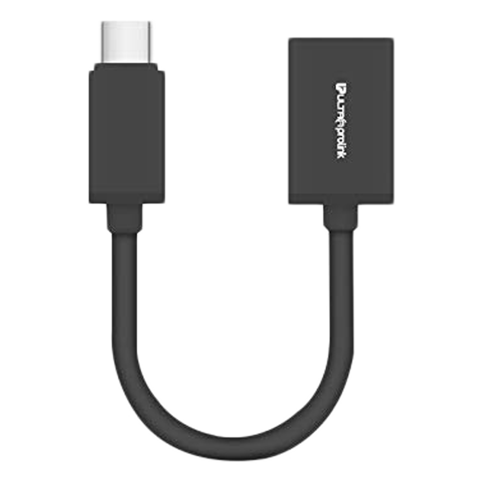 UltraProlink 15cm USB 2.0 Type-A to Type-C Data Transfer OTG Connector (480 Mbps Data Transfer, UL0060-0020, Black)_1