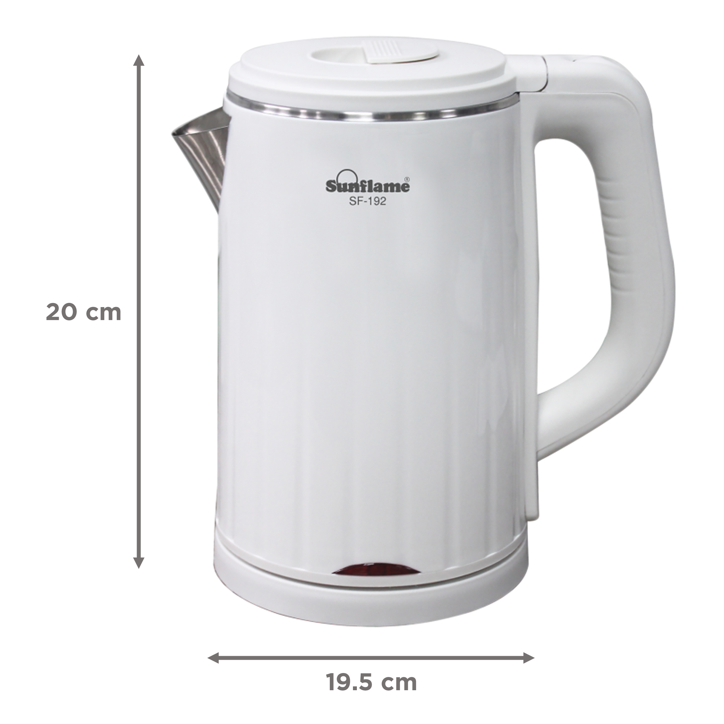Sunflame 1.2L 1500 Watts Electric Kettle (Variable Temperature Control, SF-192, White)_4