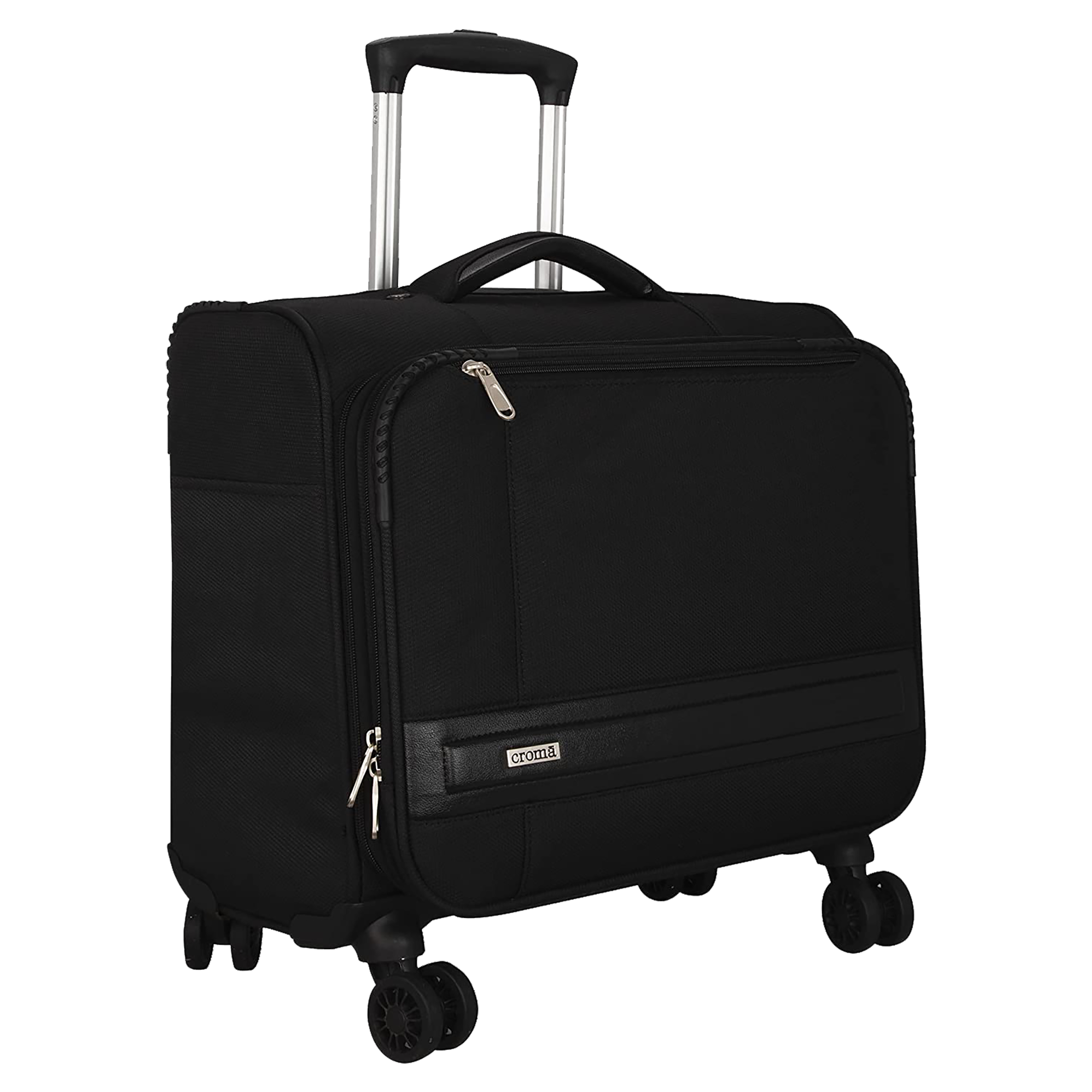 Buy Croma Laptop Trolley Bag (Cabin Size, 360-Degree Wheels ...