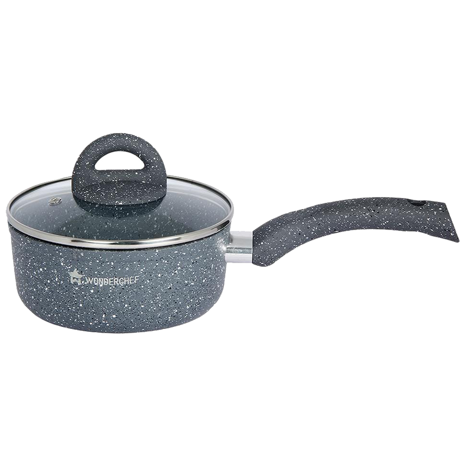 Wonderchef Sauce Pan (Non-Stick Marble Coating, 60004300, Grey)_1