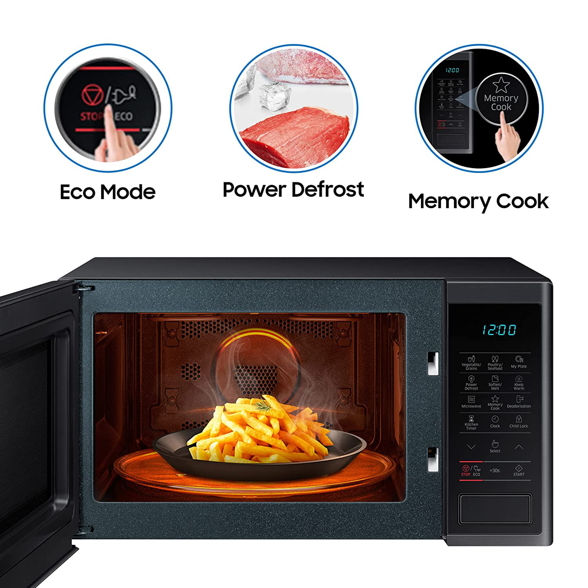 samsung microwave oven ms23j5133ag